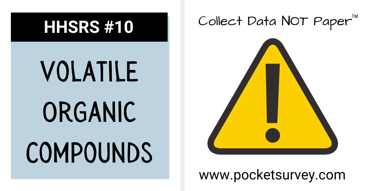 HHSRS Hazard 10 Volatile Organic Compounds