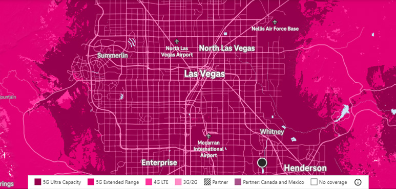 T Mobile Home Internet Map TMobile’s new interactive 5G map lets you know about service in your