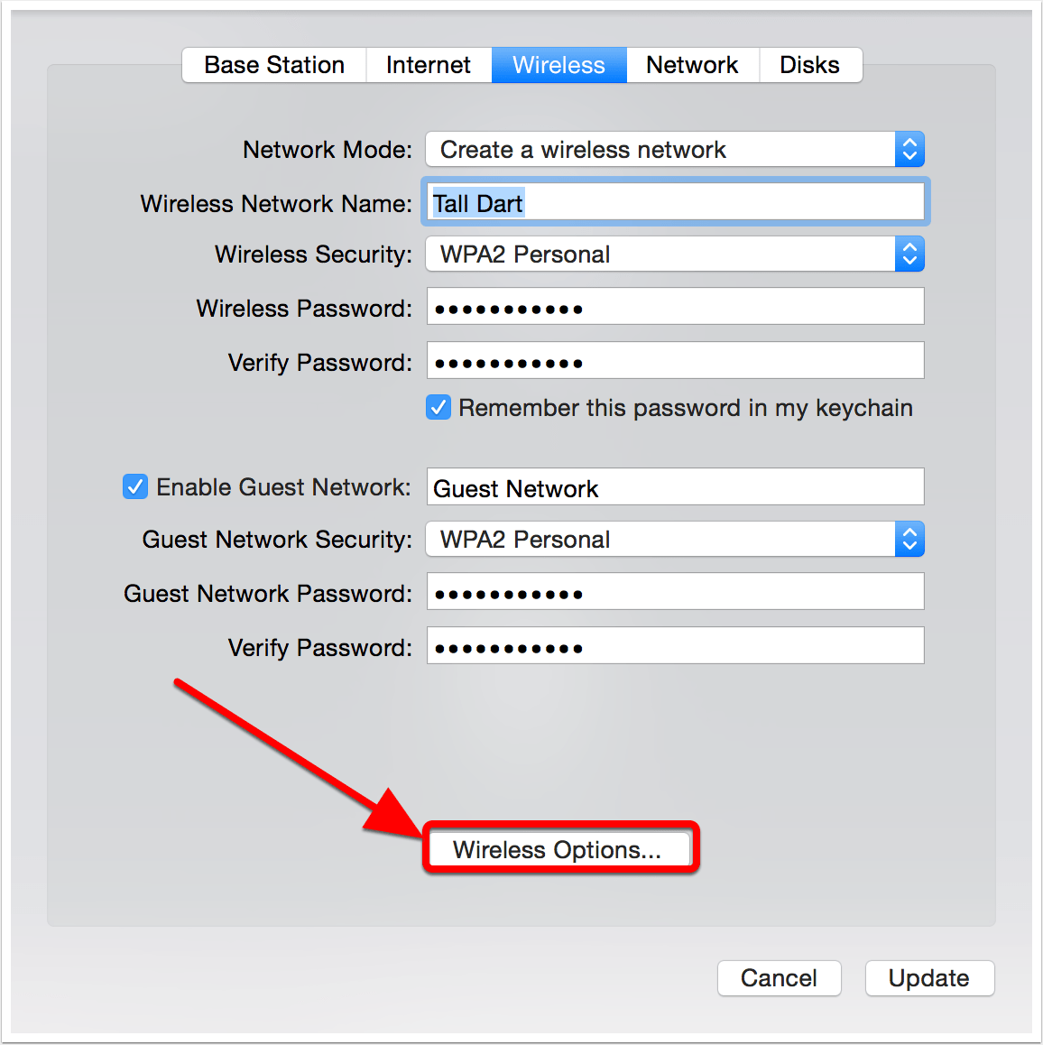 How to Separate (or Combine) 2.4GHz and 5GHz Bands with AirPort Utility
