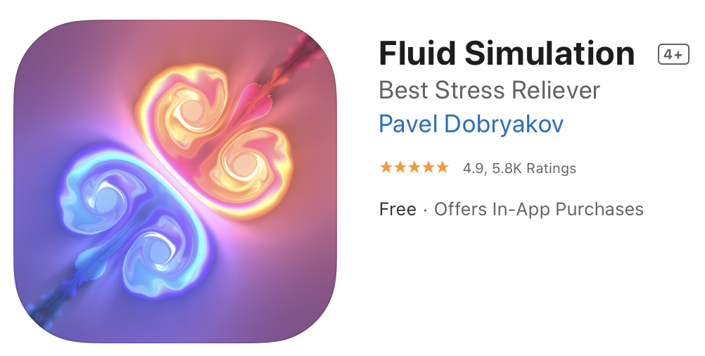 Happy" and "Connect to our Big Universe" with Fluid Simulation