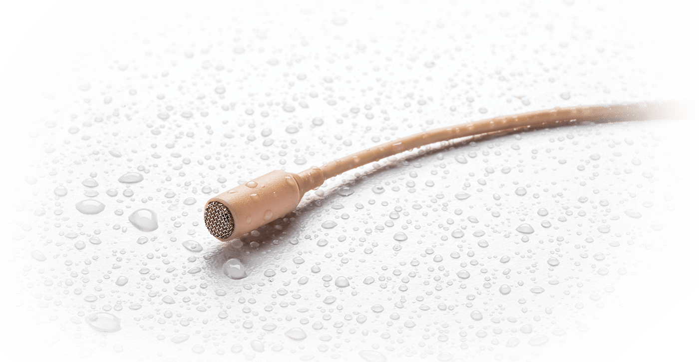 Waterproof Lavalier Microphone Point Source Audio