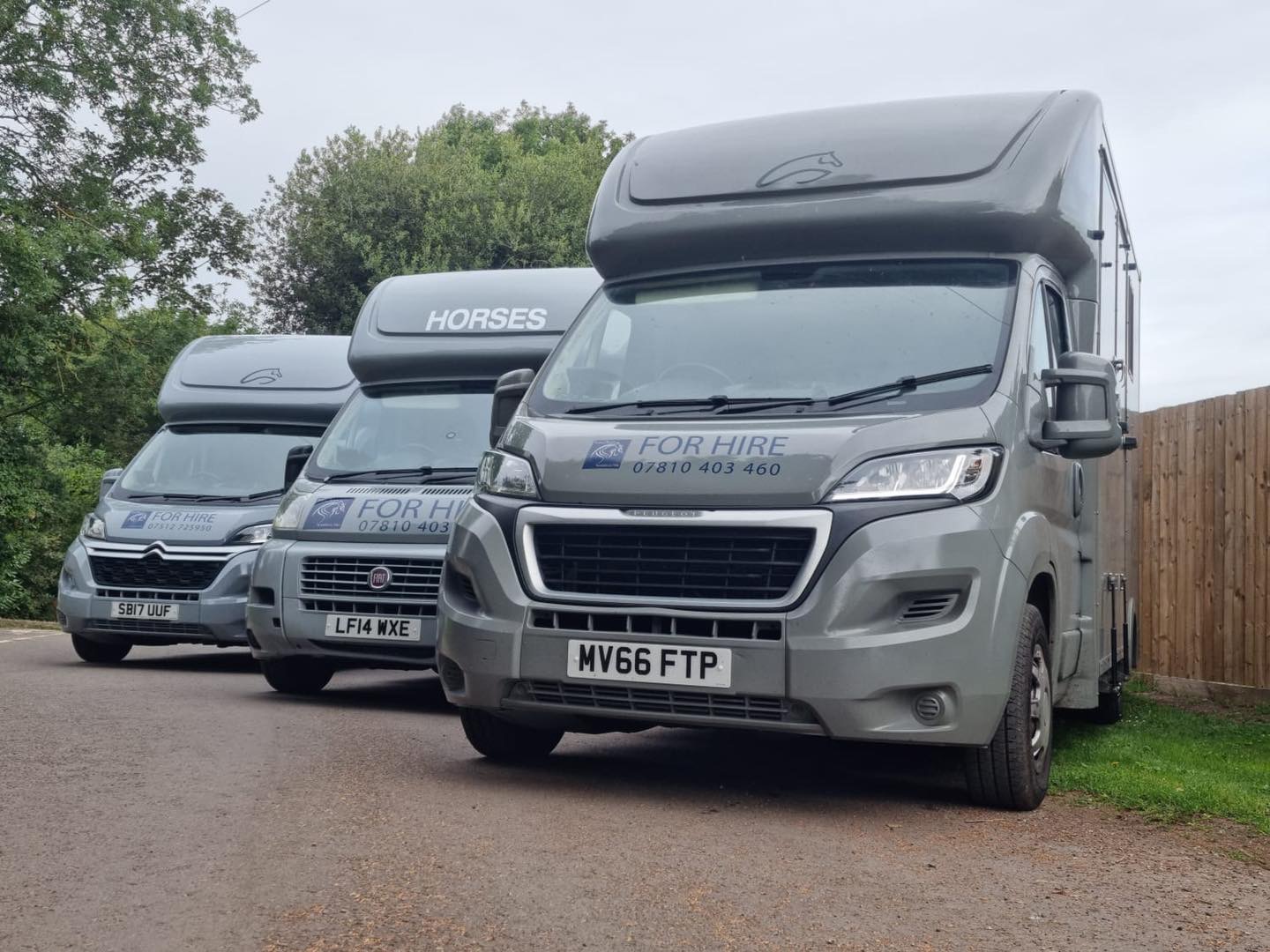 Our Horseboxes Point2Point Horsebox Hire