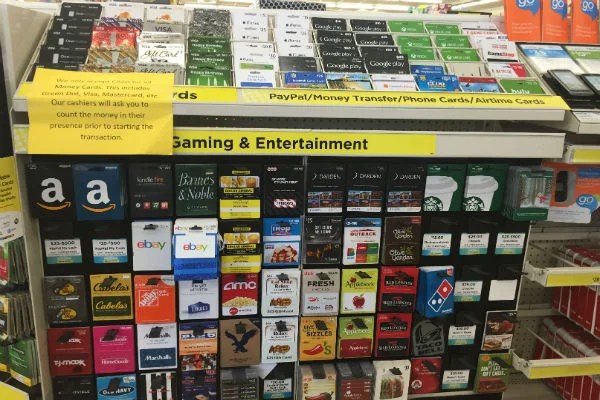 Dollar General Gift Card Rack PointChaser
