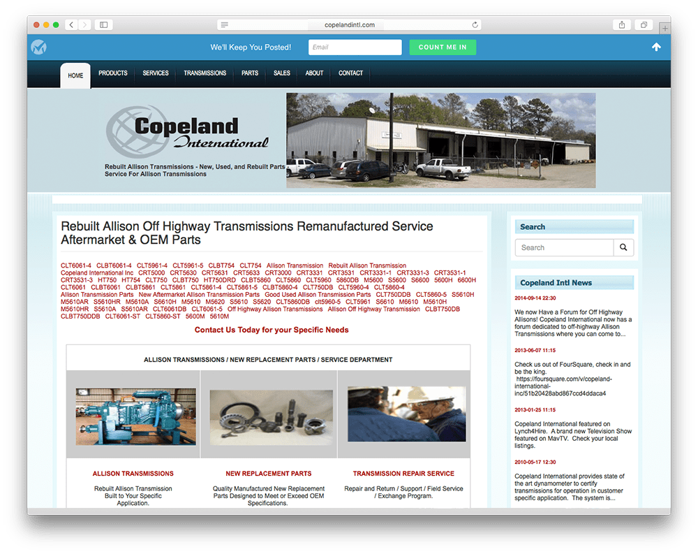 Copeland International PointClix