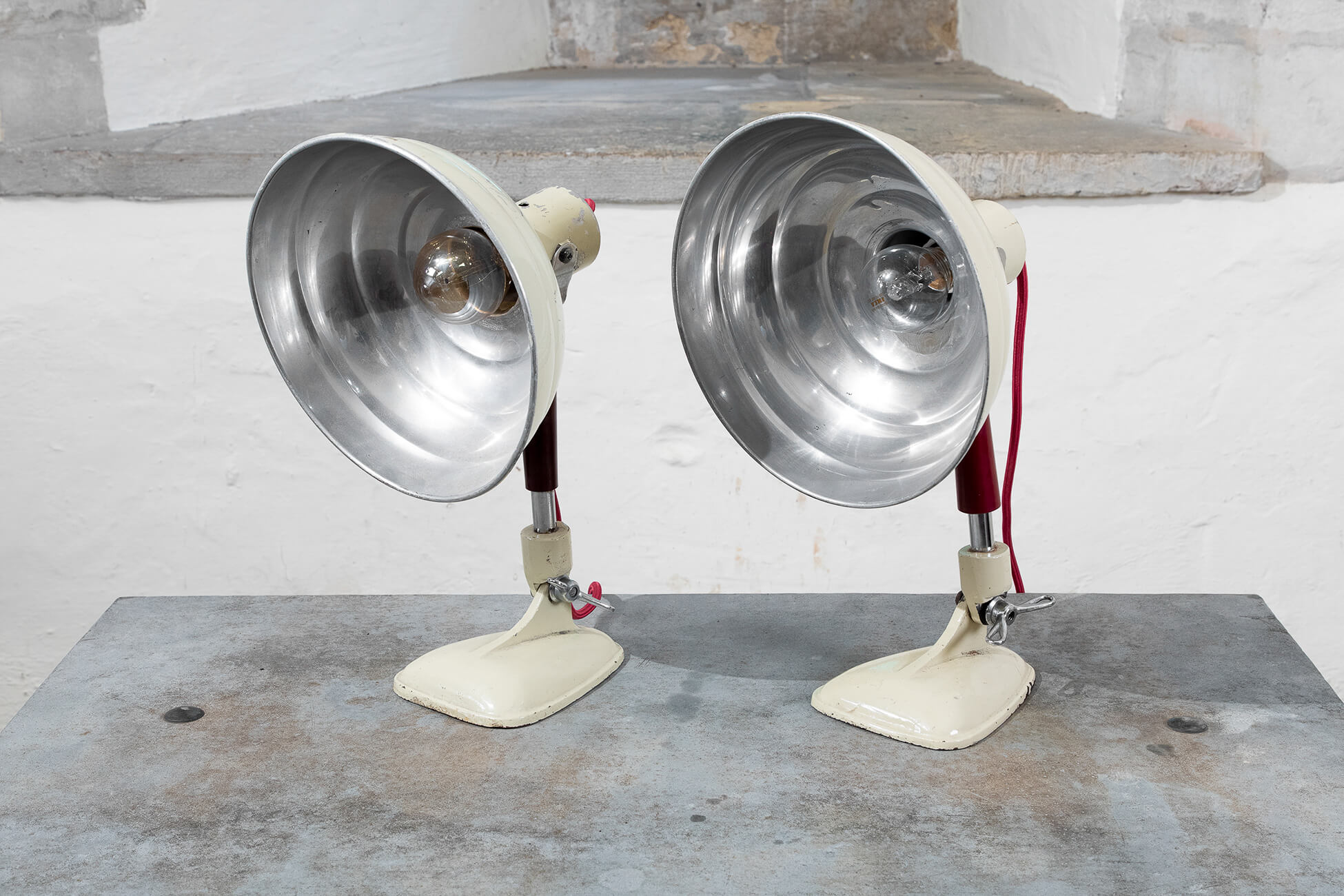 Vintage Pifco desk lamps 1950s Pointers Antiques