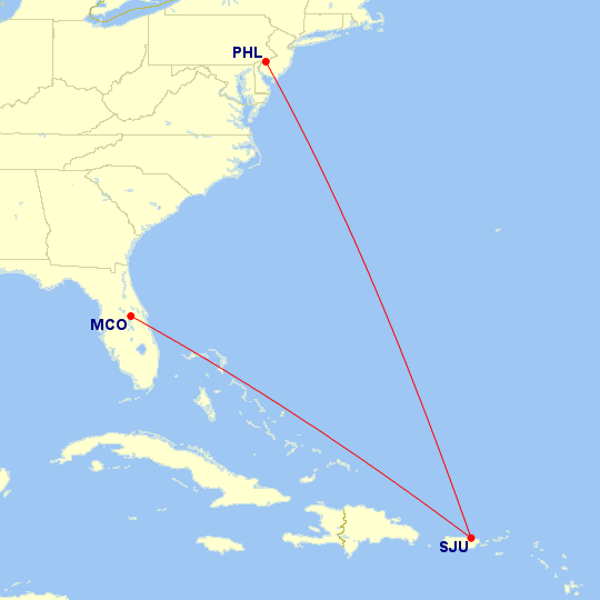 A new frontier Frontier to add San Juan, Puerto Rico Points with a Crew