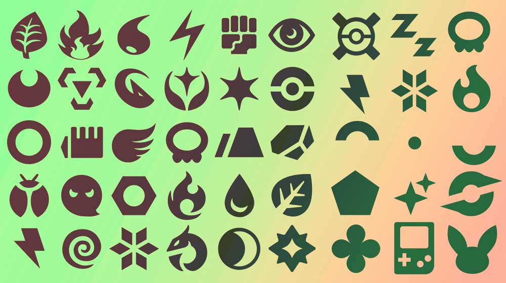 Next Font Project Type Icons! Pokémon Aaah! The Website