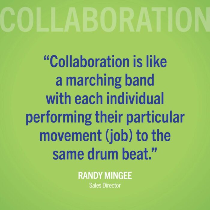 Employee Responds to Polaris Automation's Core Value Collaboration Polaris Automation