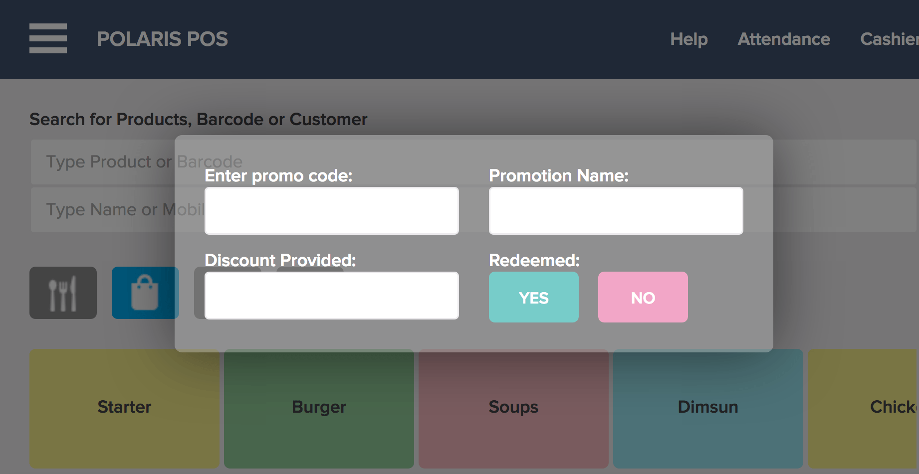 Polaris POS Software with BuiltIn Discount and Promotions
