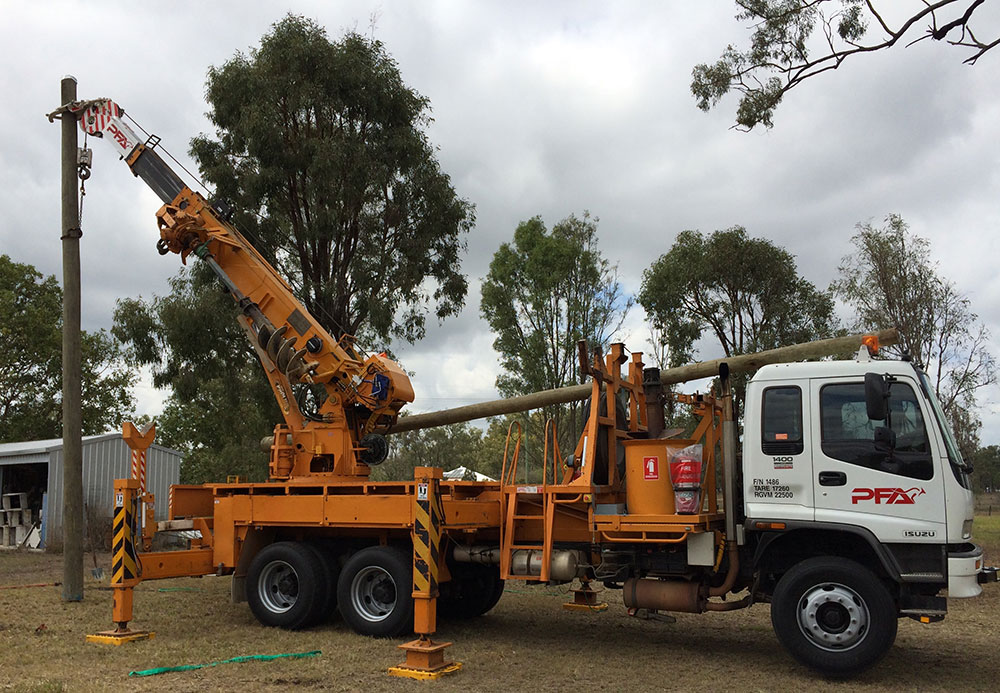 power pole installation brisbane IOT Wiring Diagram