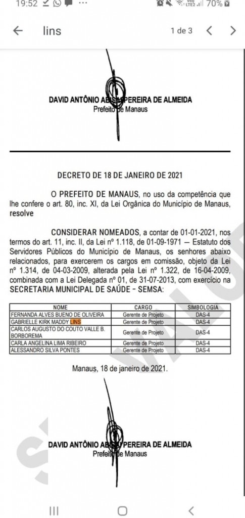 DOM - CORONAVAC: Filhas de empresário são vacinadas enquanto profissionais da saúde ficam sem data para receber