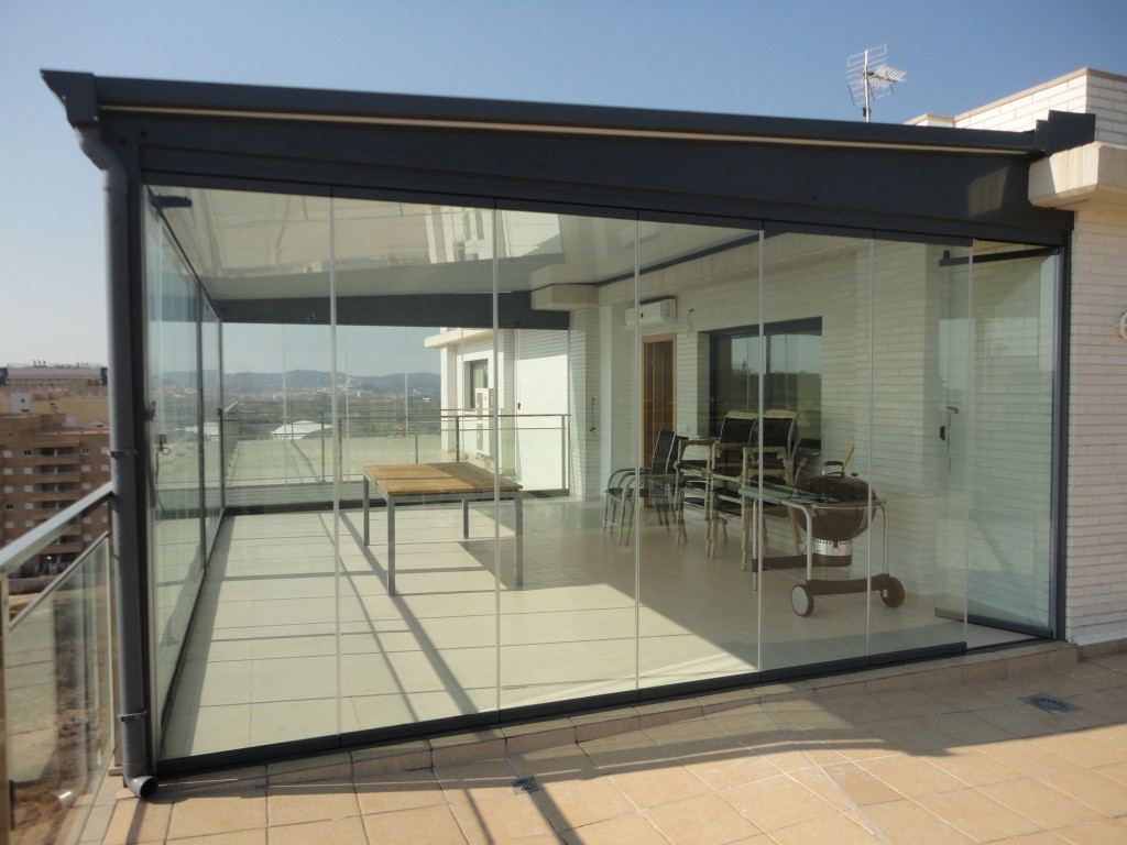 Cerramientos de plastico para terrazas Materiales de construcción