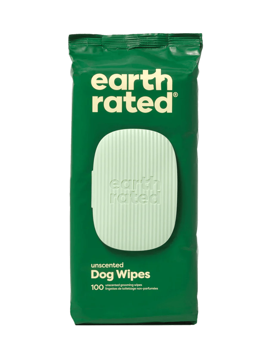 Earth Rated Compostable Dog & Cat Grooming Wipes Polkadog