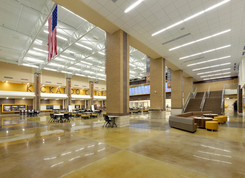 Kickapoo High School Commons & Cafeteria Renovation polk stanley