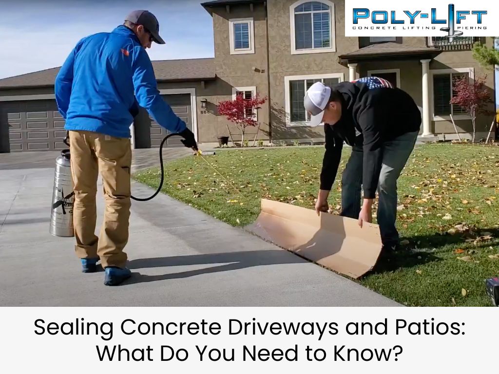 Sealing Concrete Driveways & Patios What Do You Need to Know?