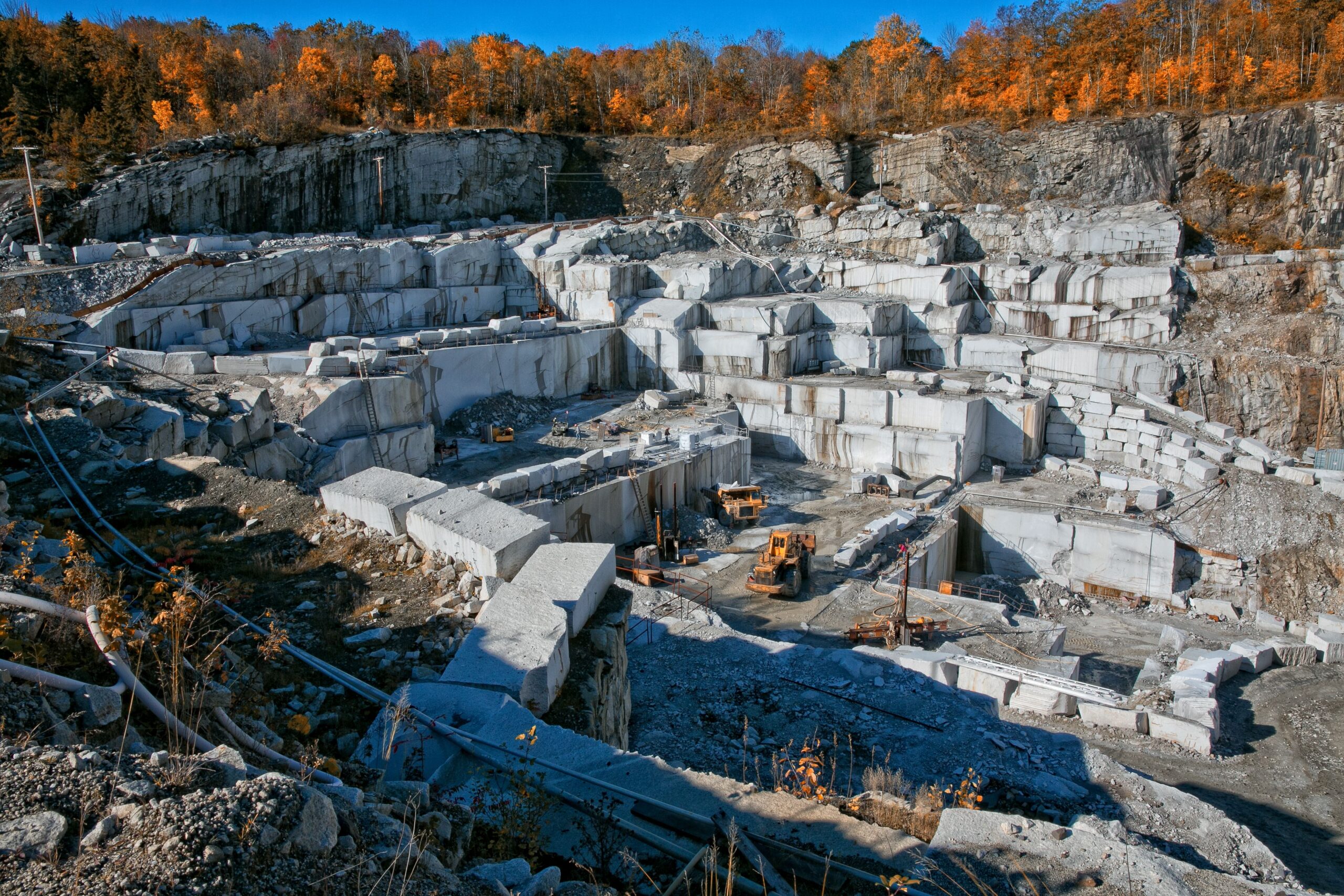 Bethel White Quarry, VT, USA Polycor Inc.