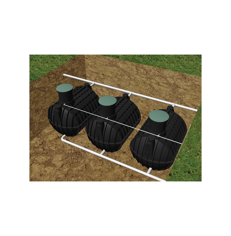 3300L Underground Water Tank Garden Pump & Vortex Filter Polymaster
