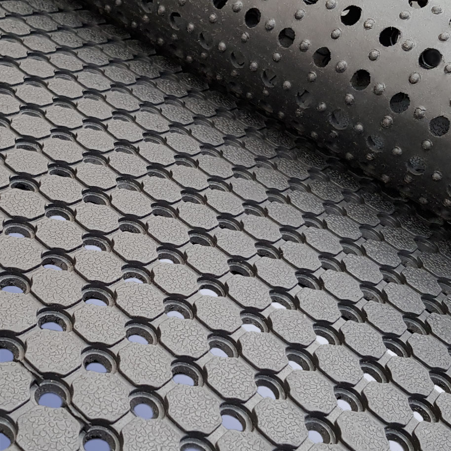 Anti Slip Rubber Mats, Rubber Mat Rolls by Polymax India