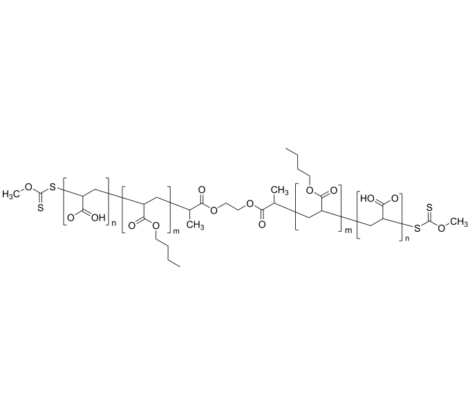 Poly(acrylic acid)bpoly(nbutyl acrylate)bpoly(acrylic acid)