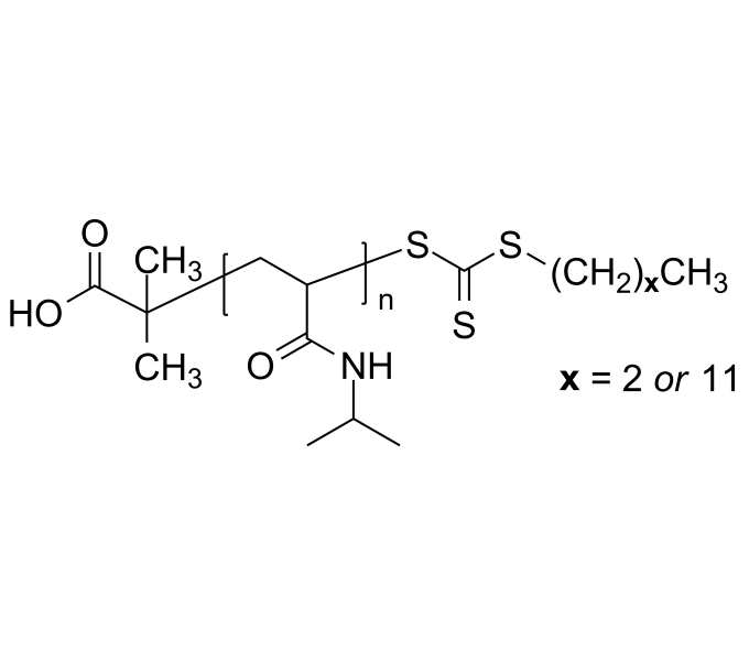 Poly(Nisopropyl acrylamide), αcarboxyterminated; narrow