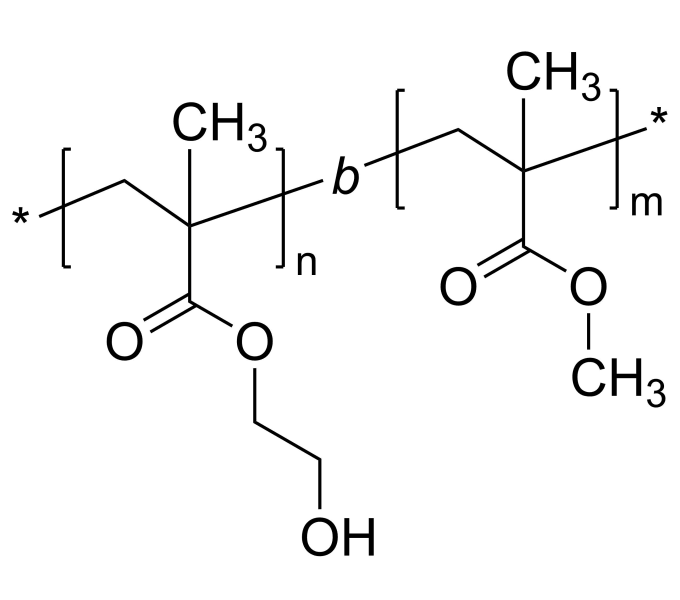Poly(2hydroxyethyl methacrylate)bpoly(methyl methacrylate)