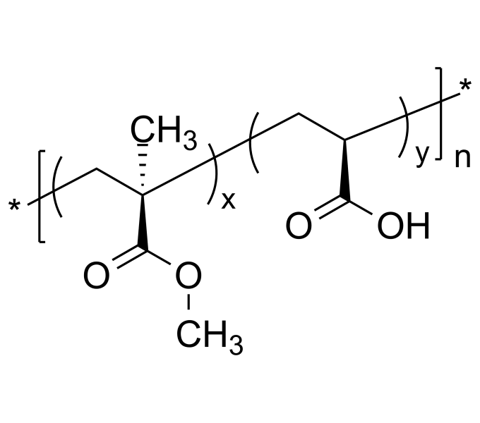 Poly(methyl methacrylatecoacrylic acid), random isotactic