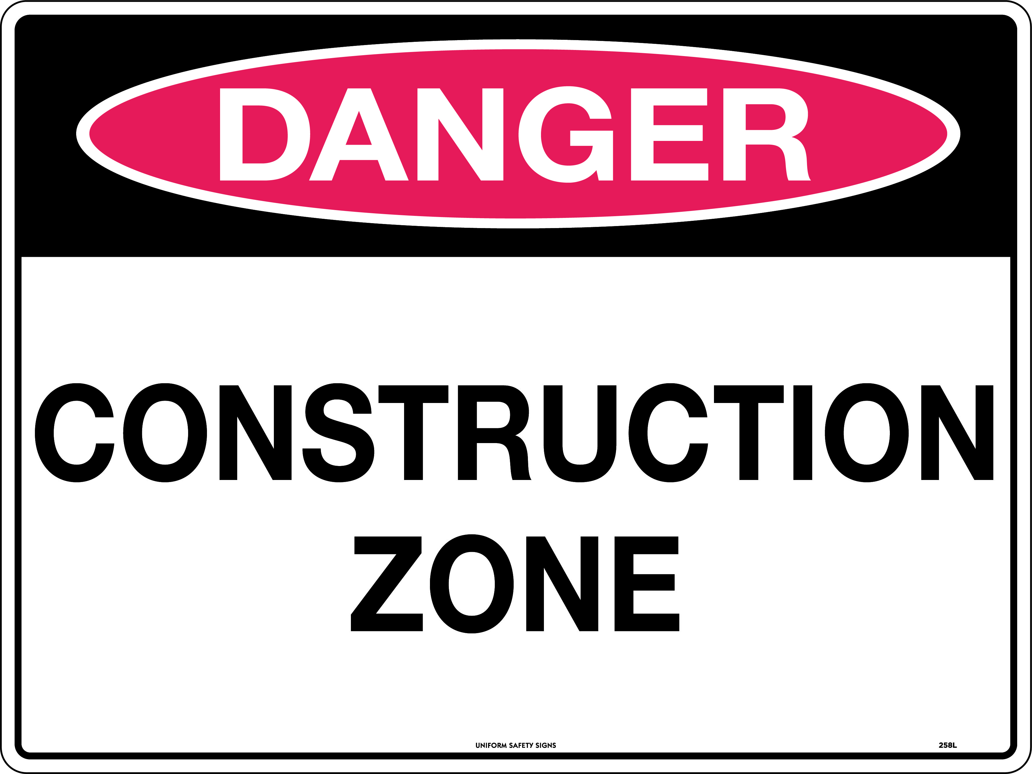 Danger Construction Zone