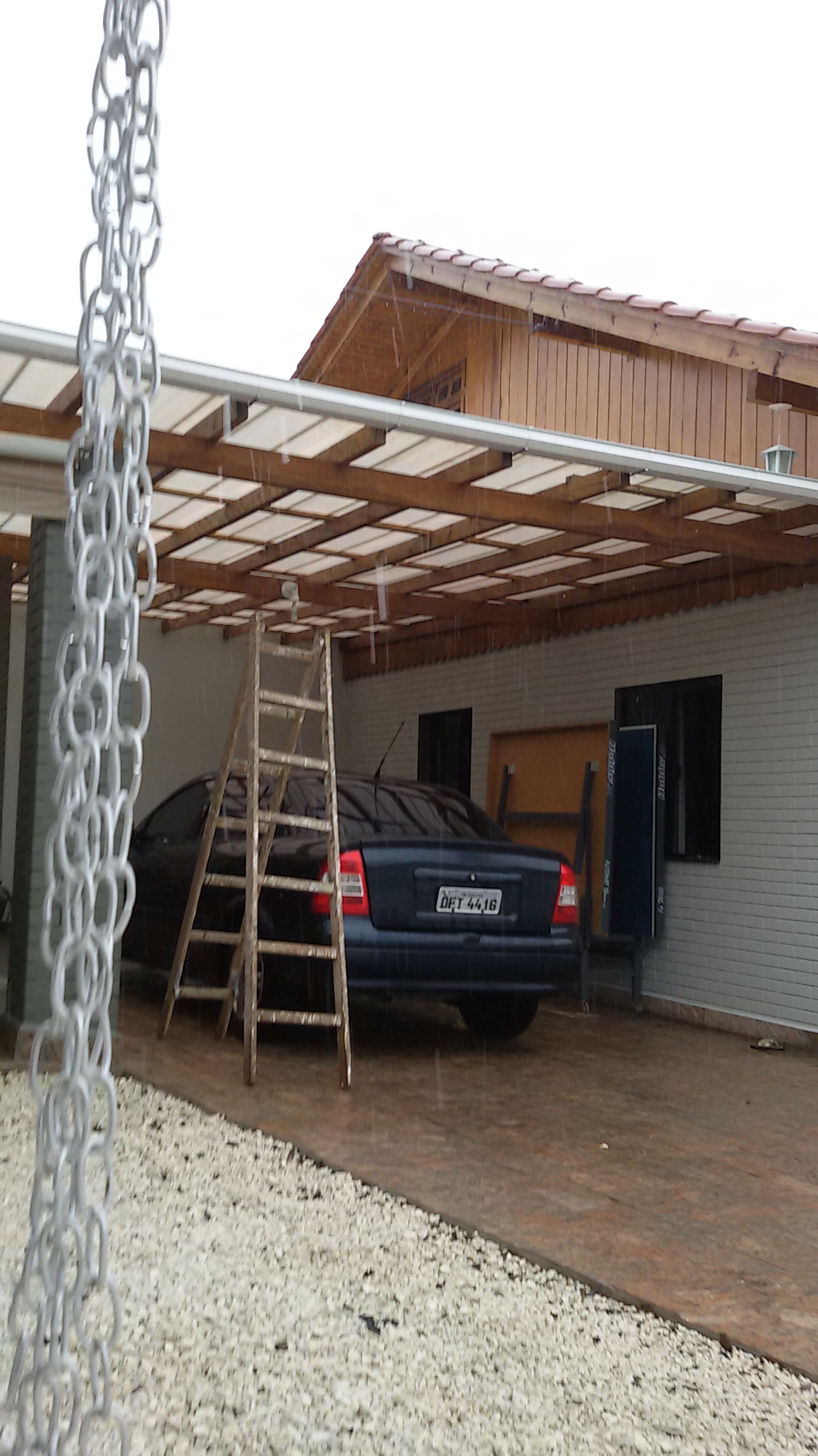 Pergolado De Madeira Com Policarbonato Polysolution Polysolution