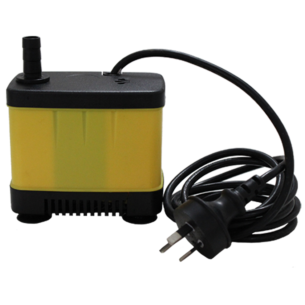 Yellow Hydroponic Pump Submersible Pump Polyworld