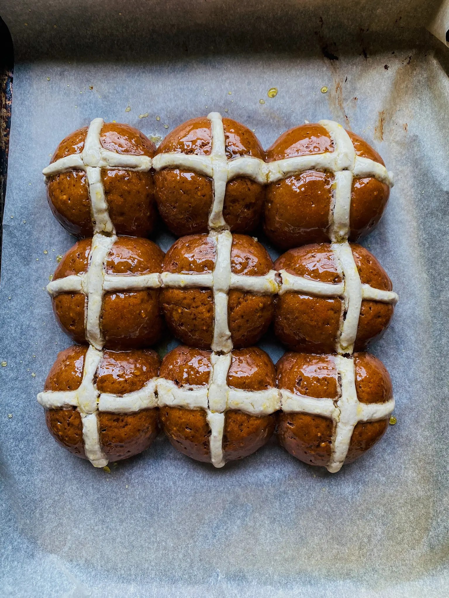 Gluten & DairyFree Chocolate & Hazelnut Hot Cross Buns PomPom Paddock