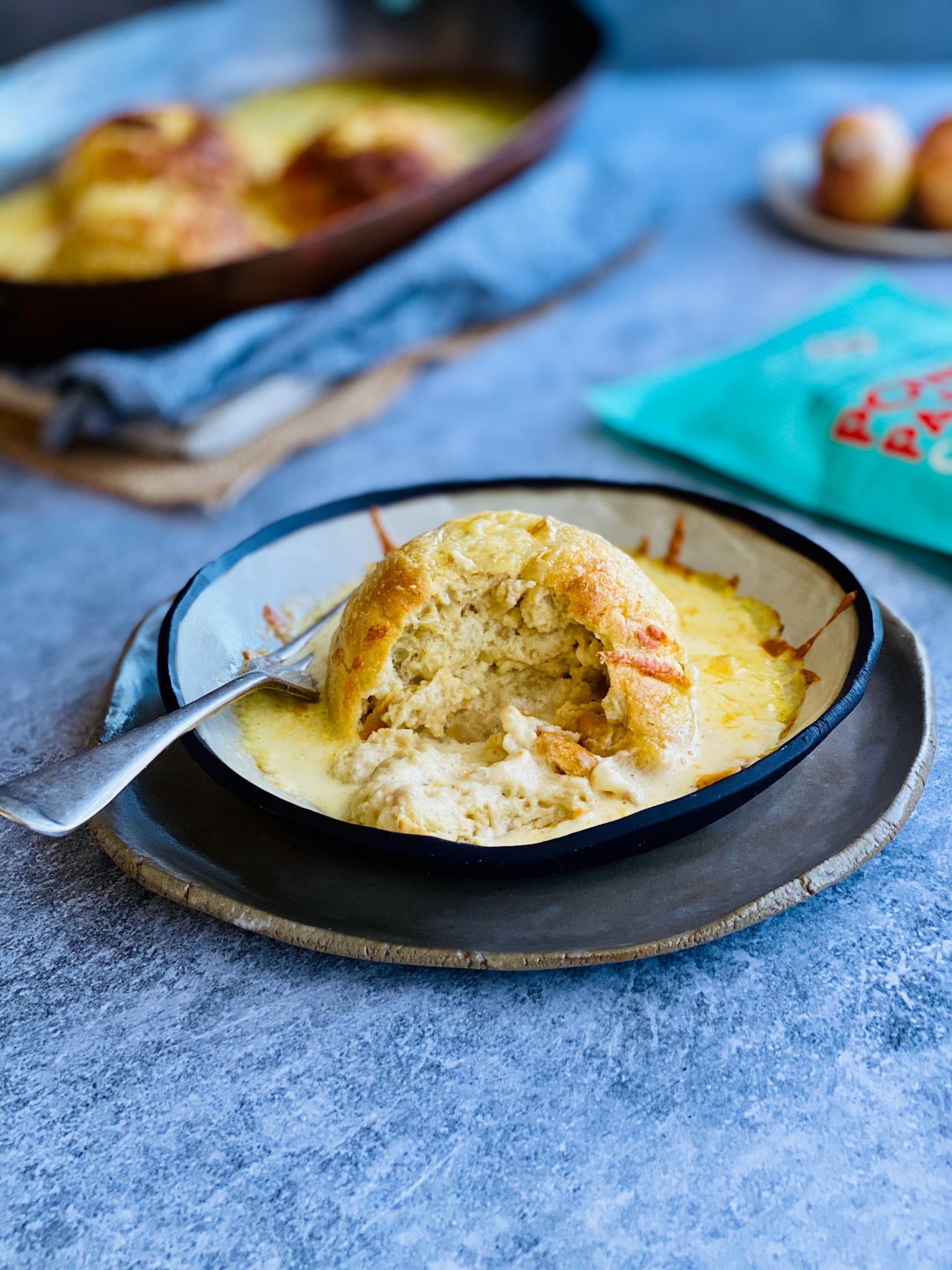 Fluffy French Onion Soufflé (Glutenfree) PomPom Paddock