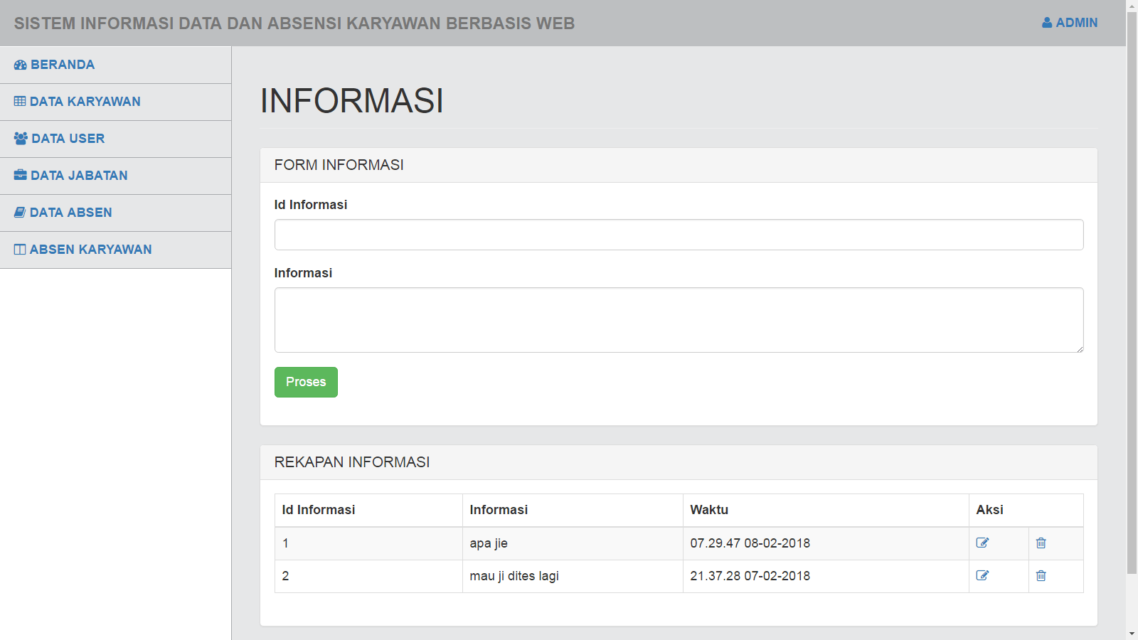 Download aplikasi absensi karyawan berbasis web gratis