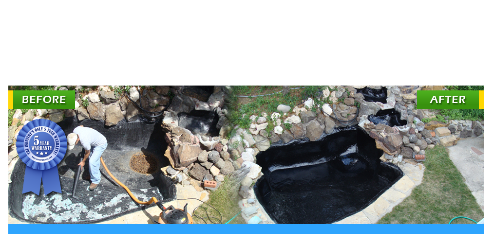 Order Pond Pro to Fix Pond Leaks for EPDM Pond Liner Project