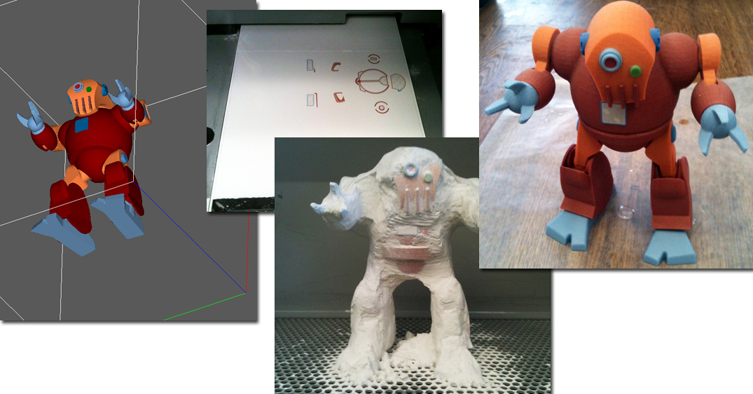 From design to powder to product — how color 3D printing really works