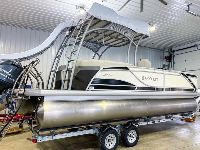 2022 Godfrey Pontoons Monaco 255 SD Rental Boat For Sale in Bath NY