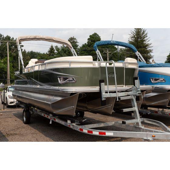 2021 Avalon GS 2385 RF Tritoon Boat w/ 115hp Mercury Outboard Engine