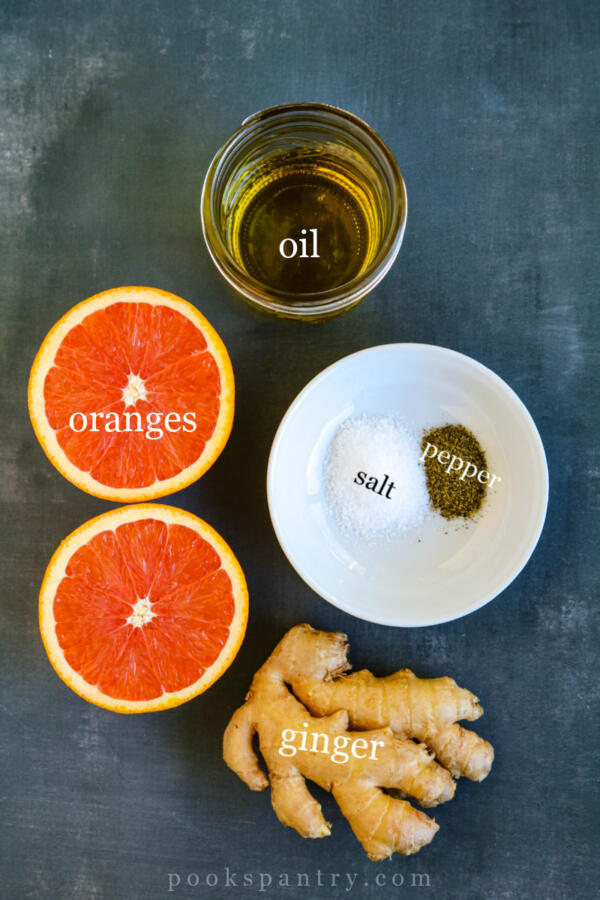 How to make Orange Ginger Dressing Pook's Pantry Recipe Blog