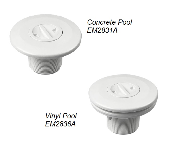Swimming Pool Vacuum Suction Point for Concrete and Vinyl Pools