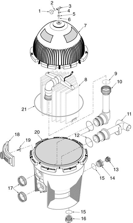 Poolandspa.com - Sta-Rite SYSTEM 3 - S8D110 (Store-Swimming Pool