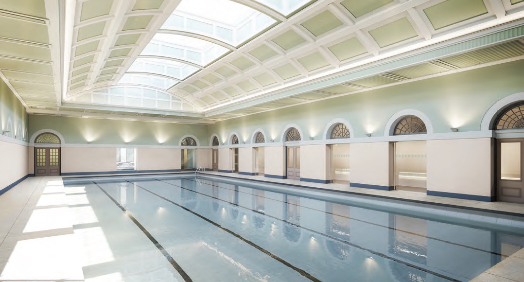 HISTORIC BATHS RESTORATION Pool and Spa Scene