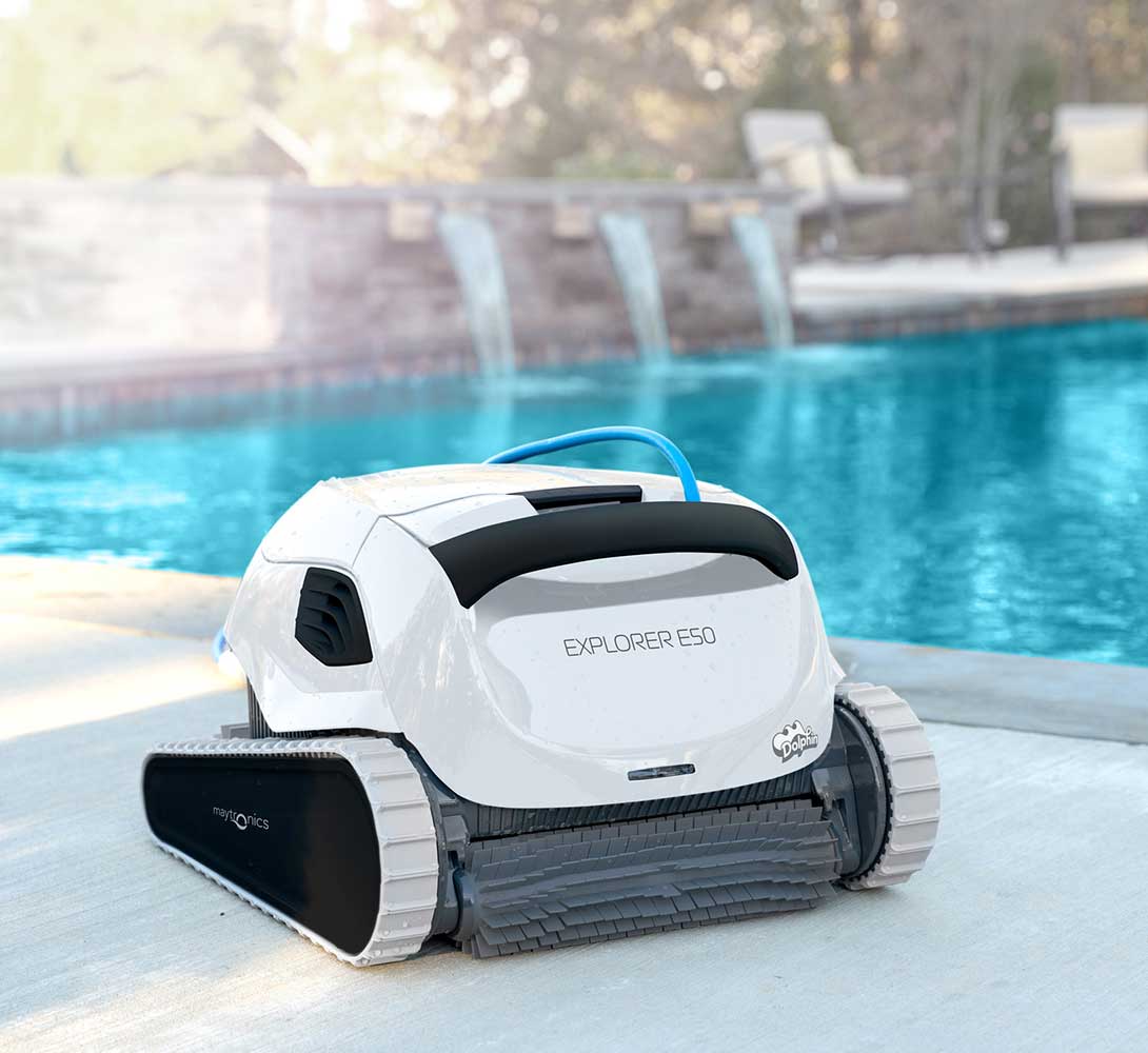 Dolphin Explorer E50 Robotic Pool Cleaner Poolbots