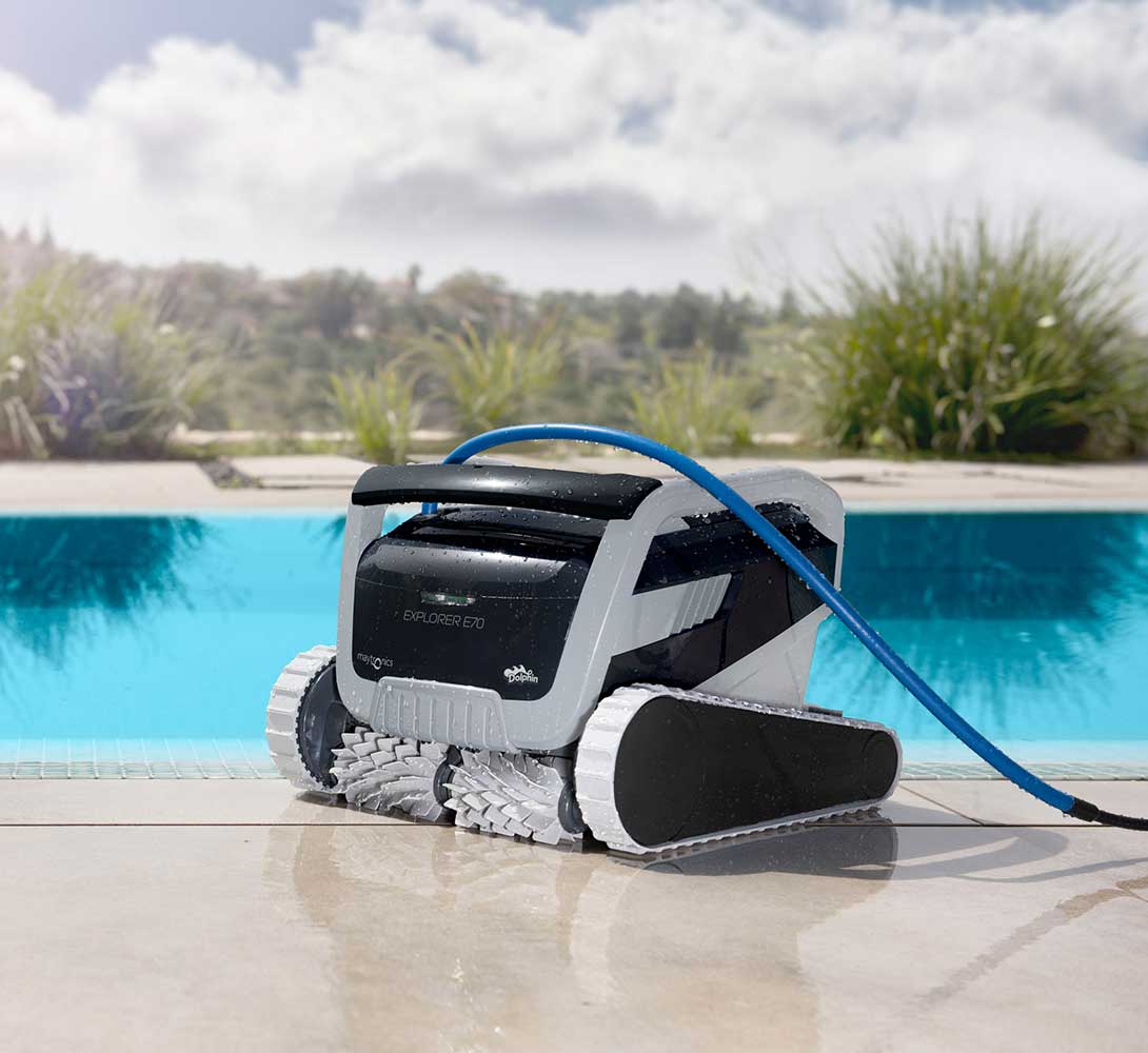 Dolphin Explorer E70 Robotic Pool Cleaner Poolbots