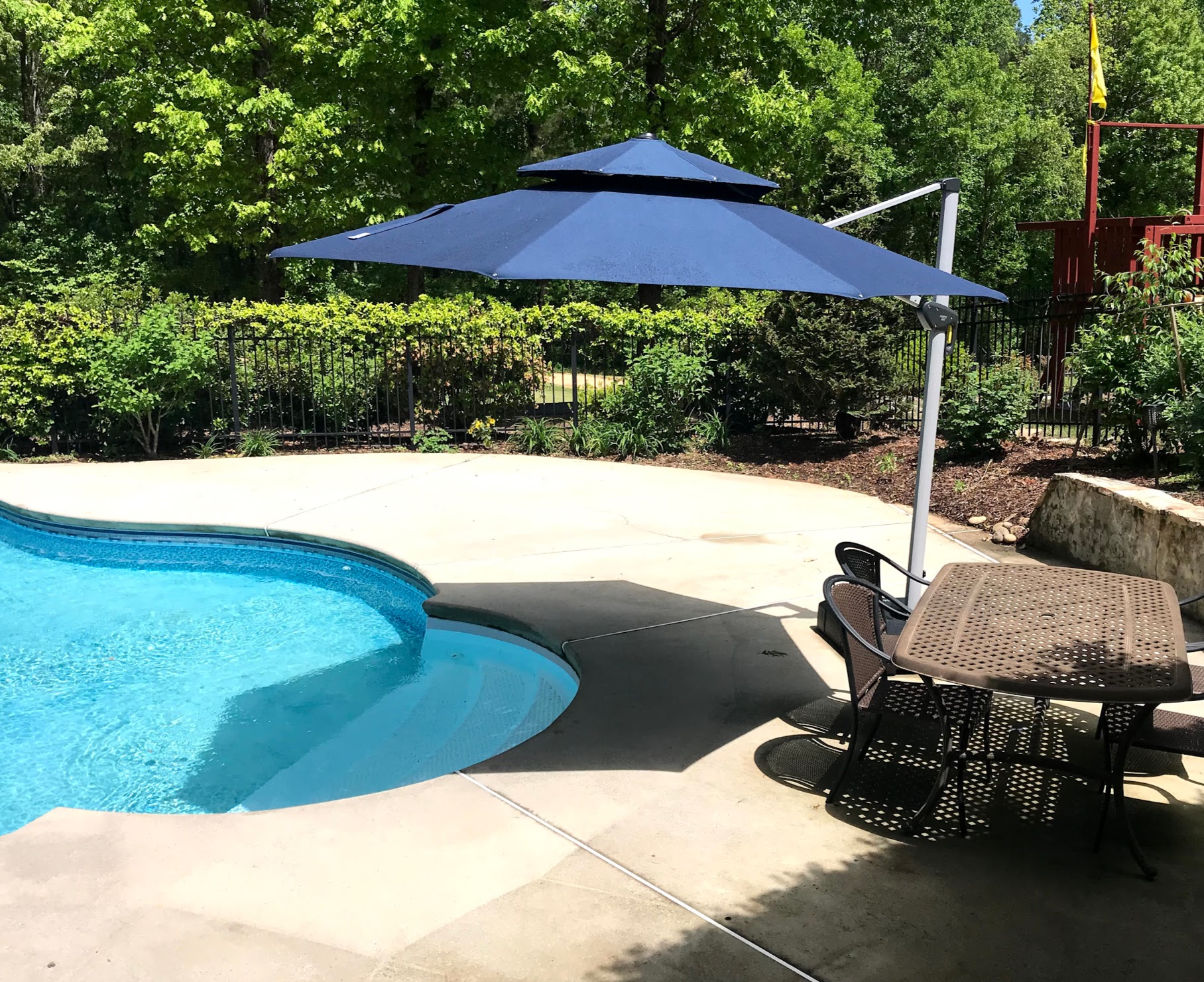 How To Install Patio Umbrella Cantilever Patio Umbrella Guide to Features, Fabric, and Function