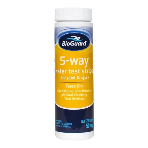 POOL TEST STRIPS BIOGUARD 5 In 1 (50 STRIPS) PPS Online