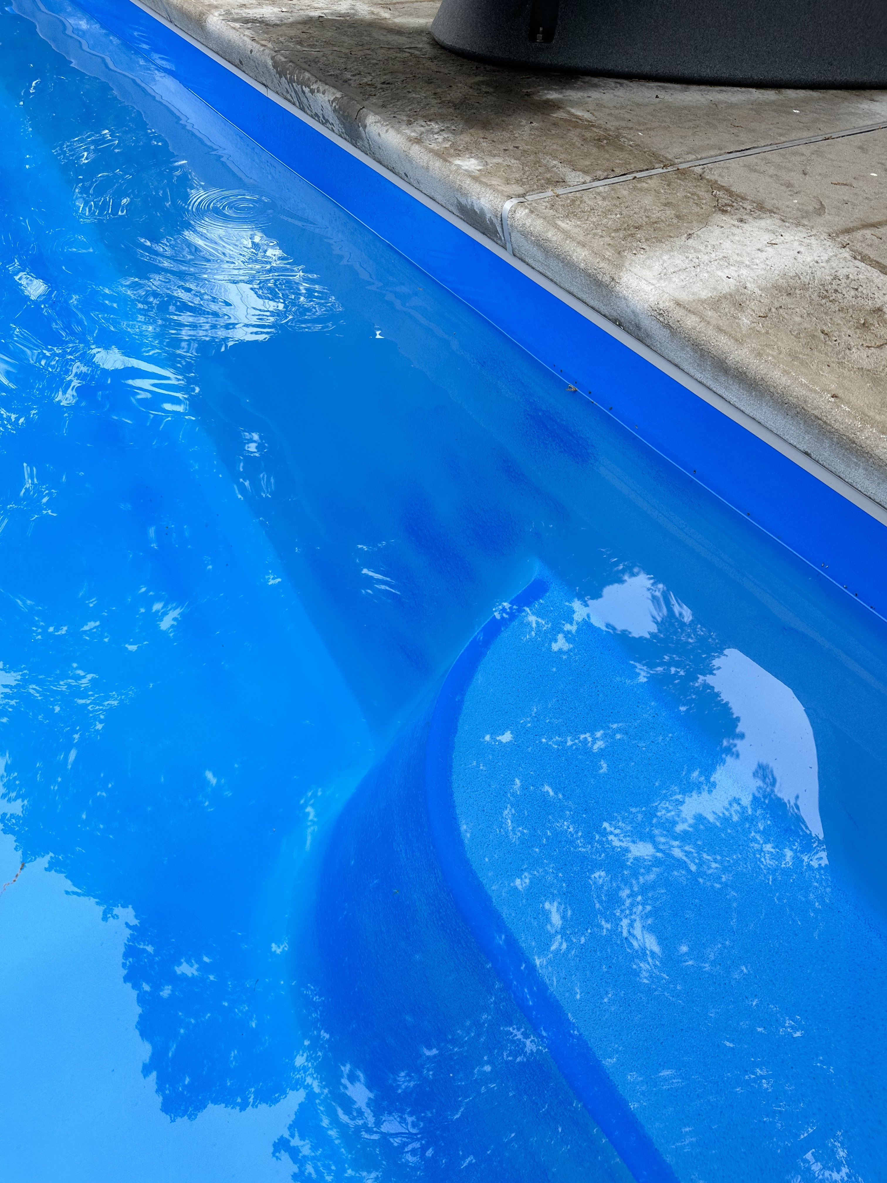 Fiberglass pool faded after one year All Swimming Pools Types Pool