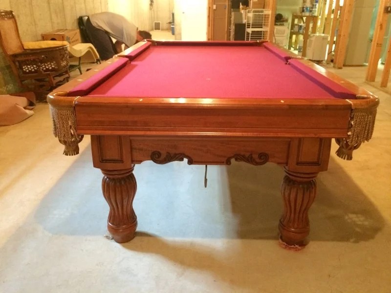 8' Brunswick Dominion Pool Table