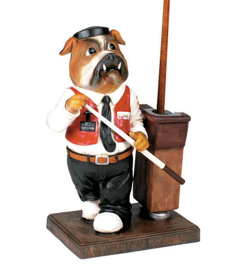 Bulldog Cue Holder