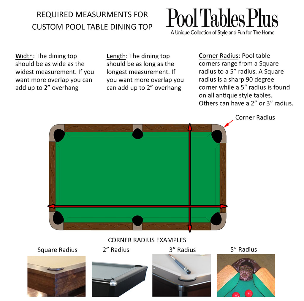 Card Table Dining Top