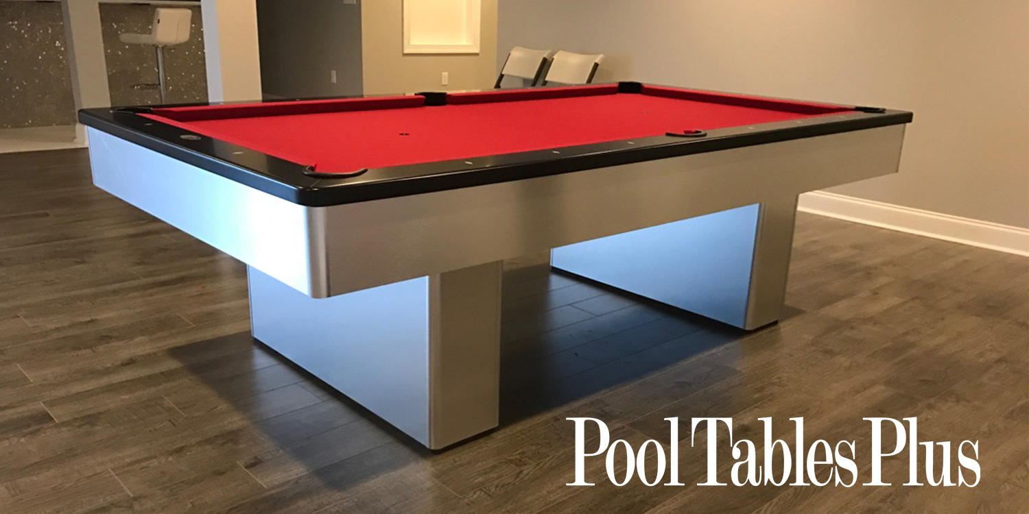 Olhausen Monarch Brushed Aluminum Pool Olhausen Pool Tables