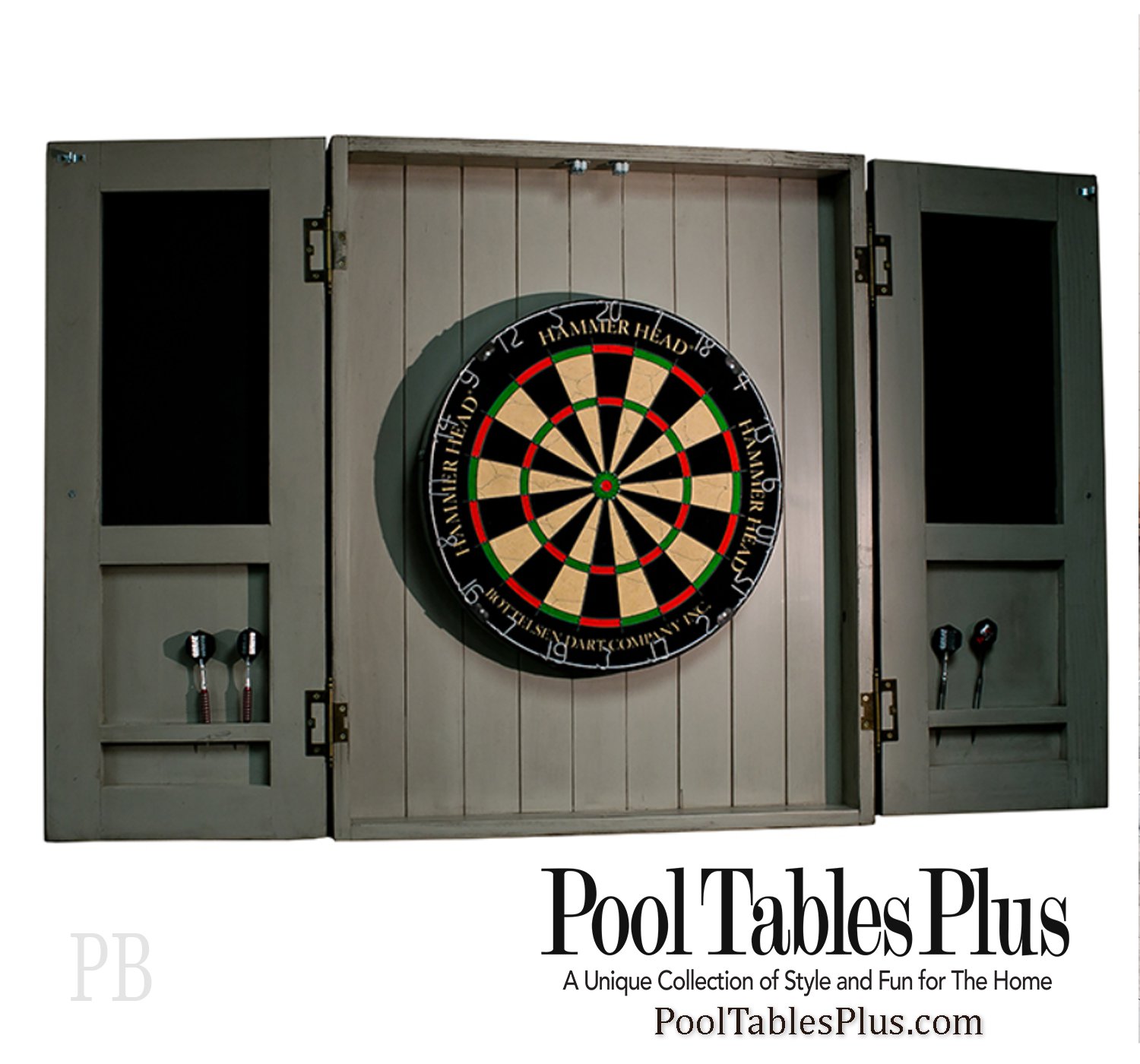 Rustic Silver Oak Dart Board